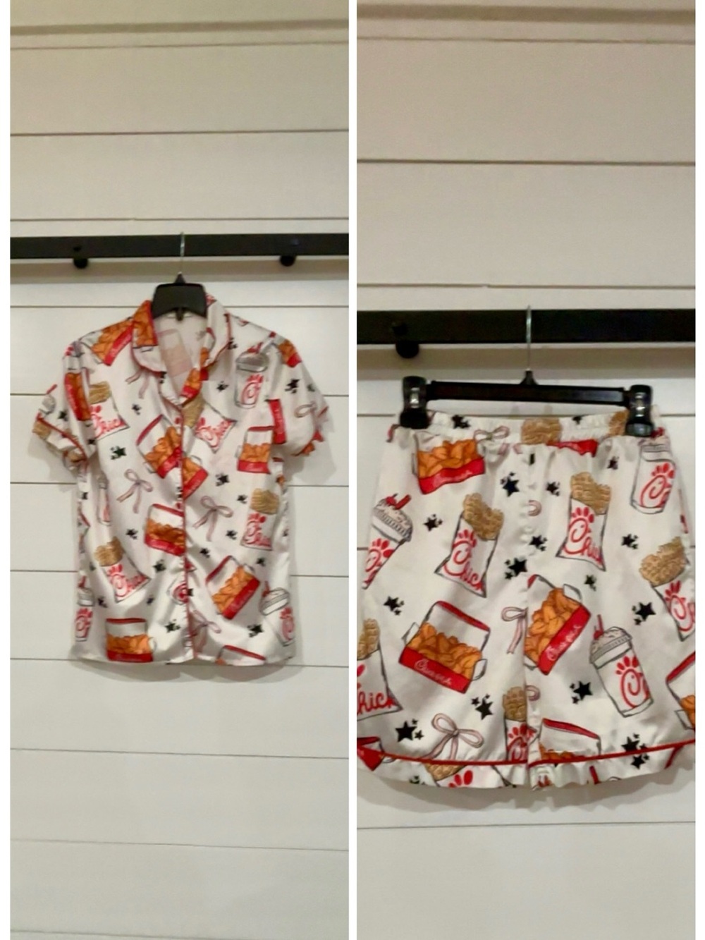 Kids Chik Fil A Satin Pajama Set